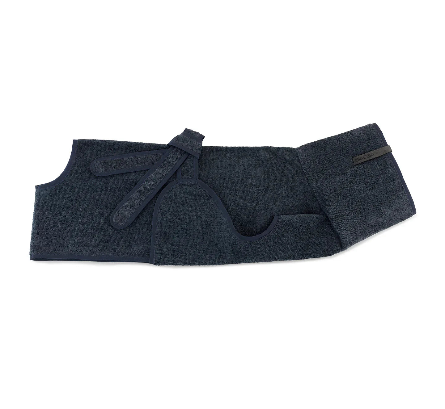 Bagno Hundebademantel Dunkelblau