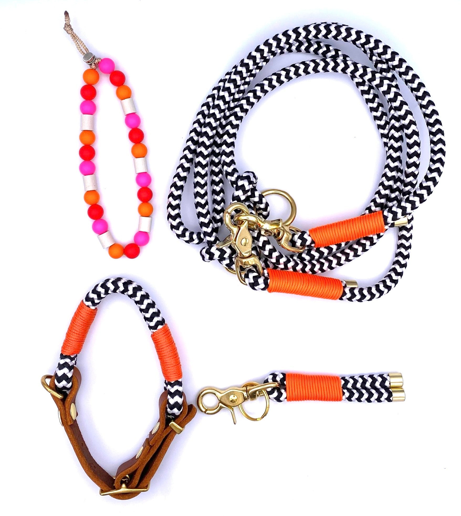 Tau-Leder-Halsband Tropical