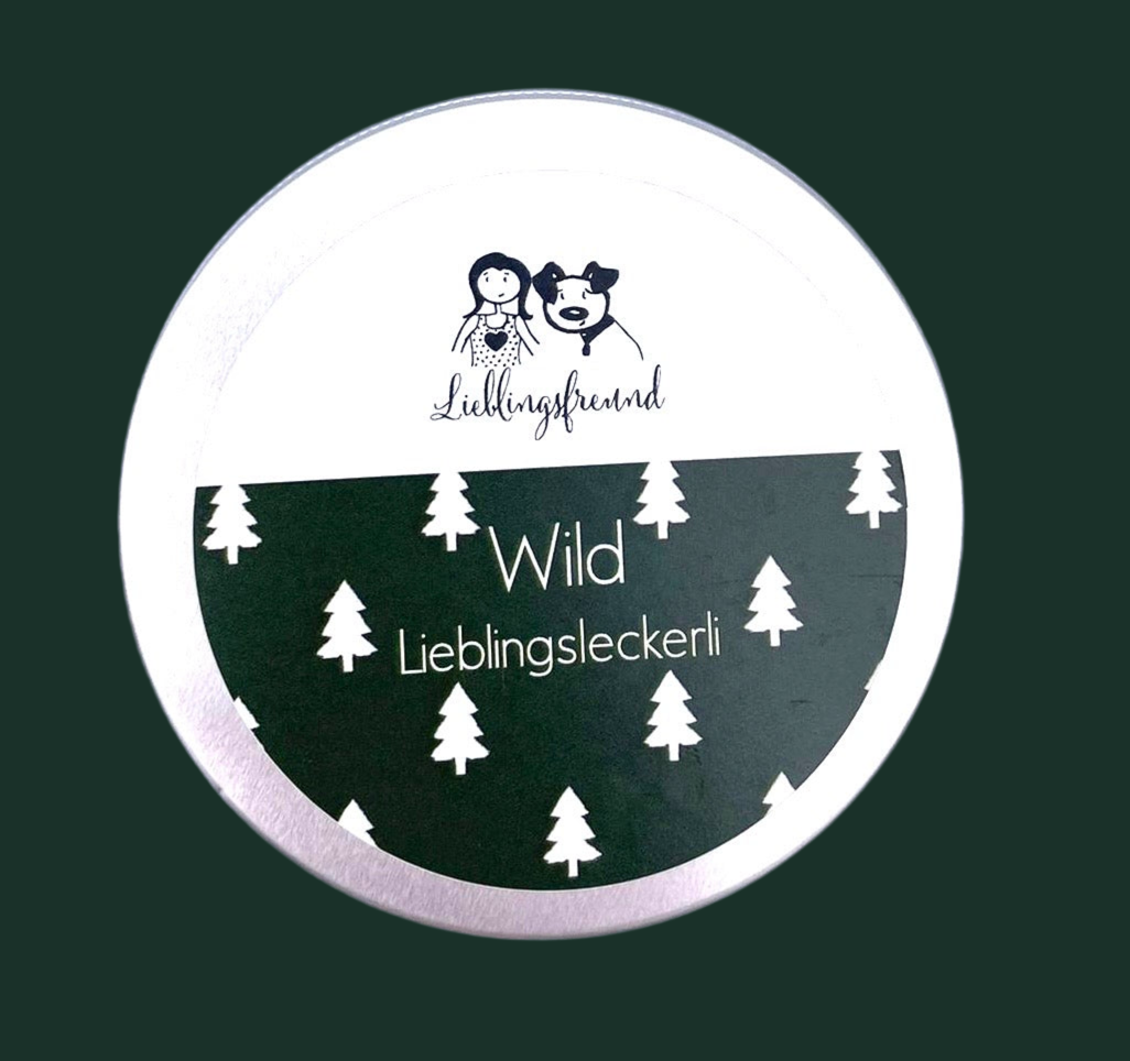 Weihnachtsedition Leckerlidose Lieblingsleckerli Wild