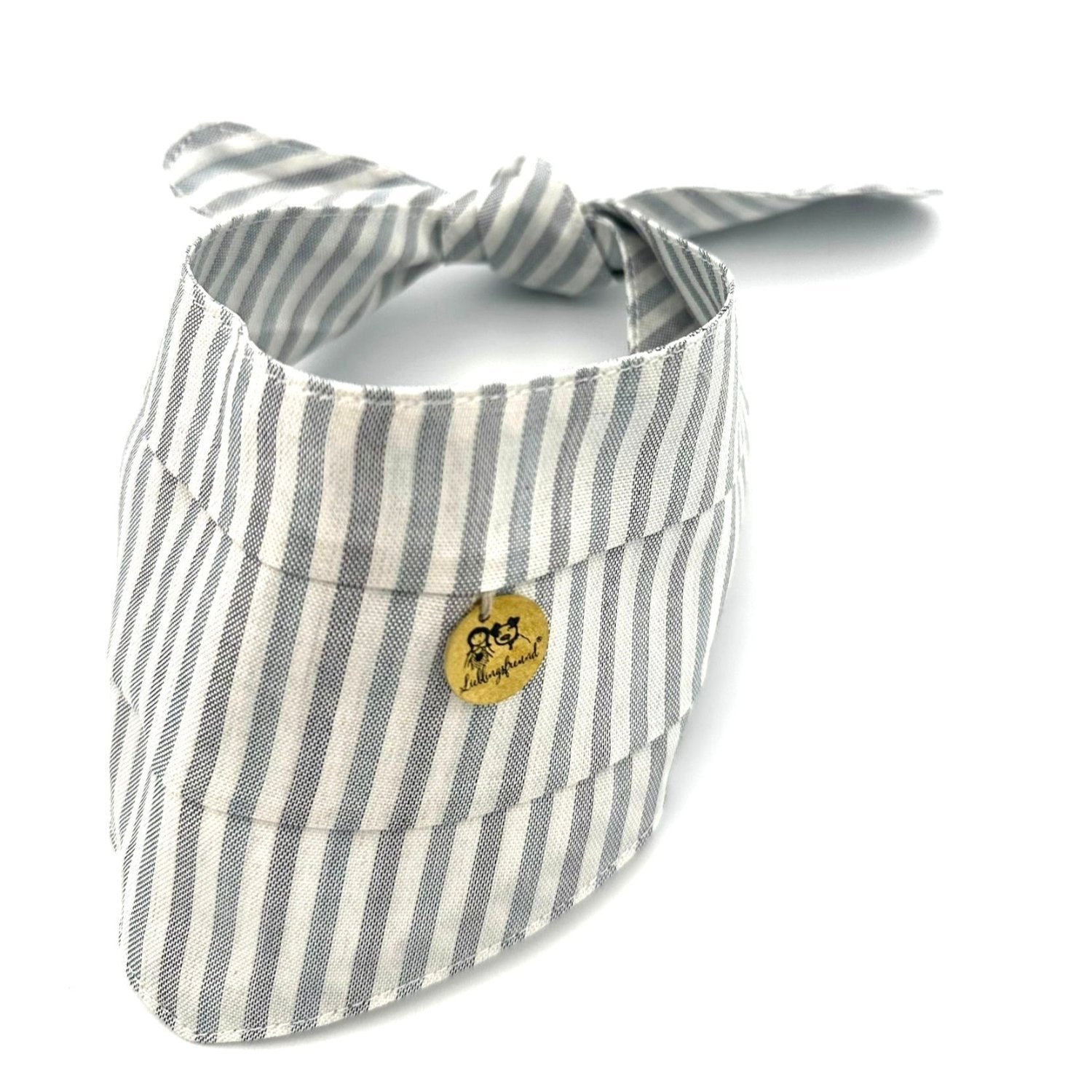 Halstuch aus Baumwolle Grau