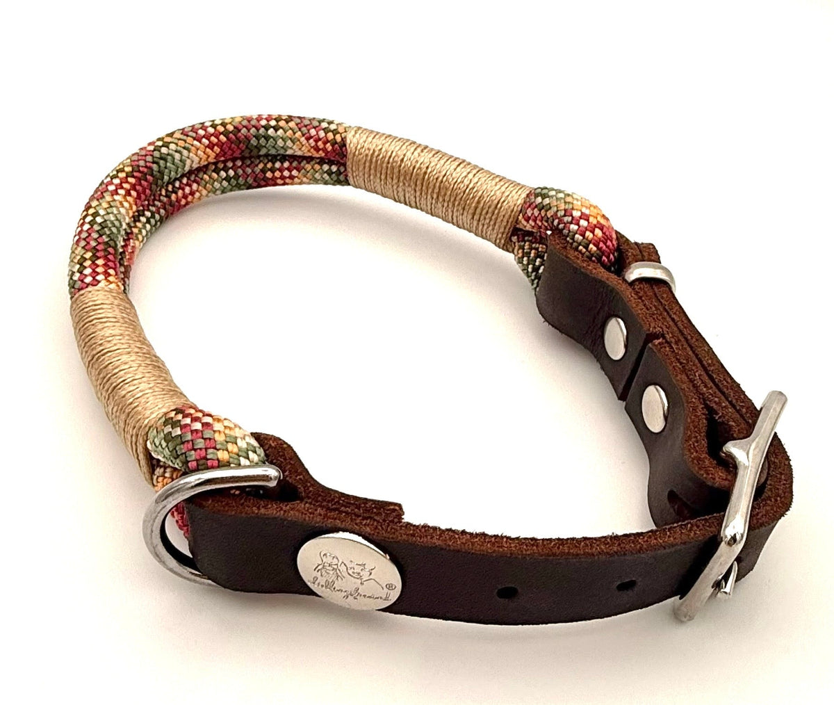 Tau-Leder-Halsband Herbst
