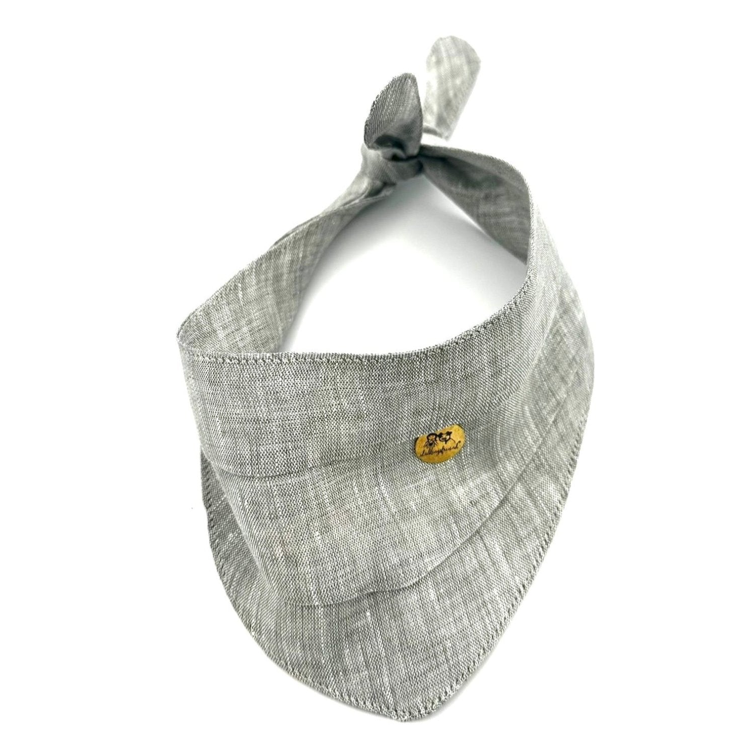 Halstuch aus Leinen Oliv