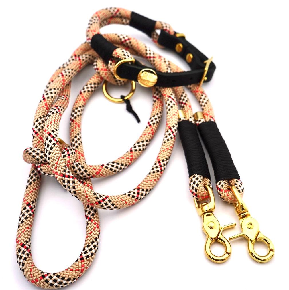 Tau-Leder-Halsband Classic