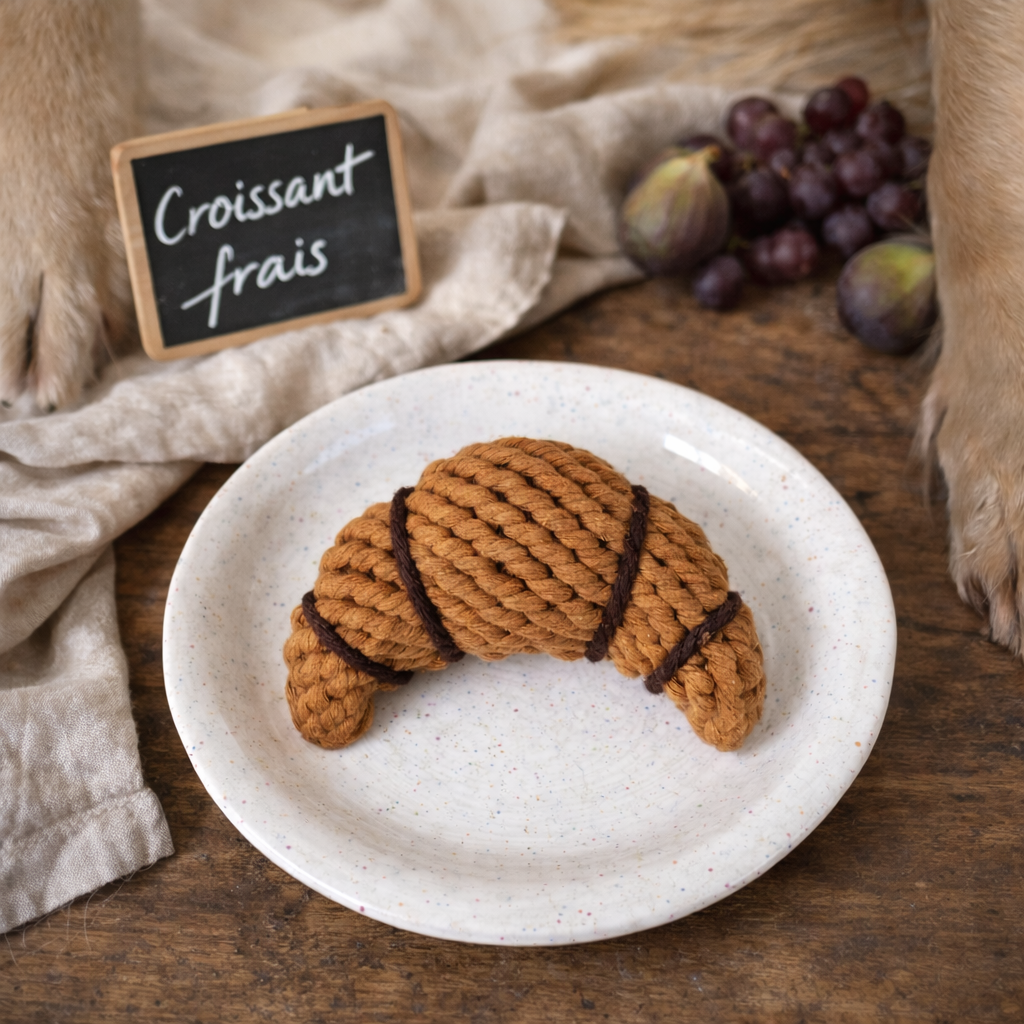 Croissant aus Baumwolle