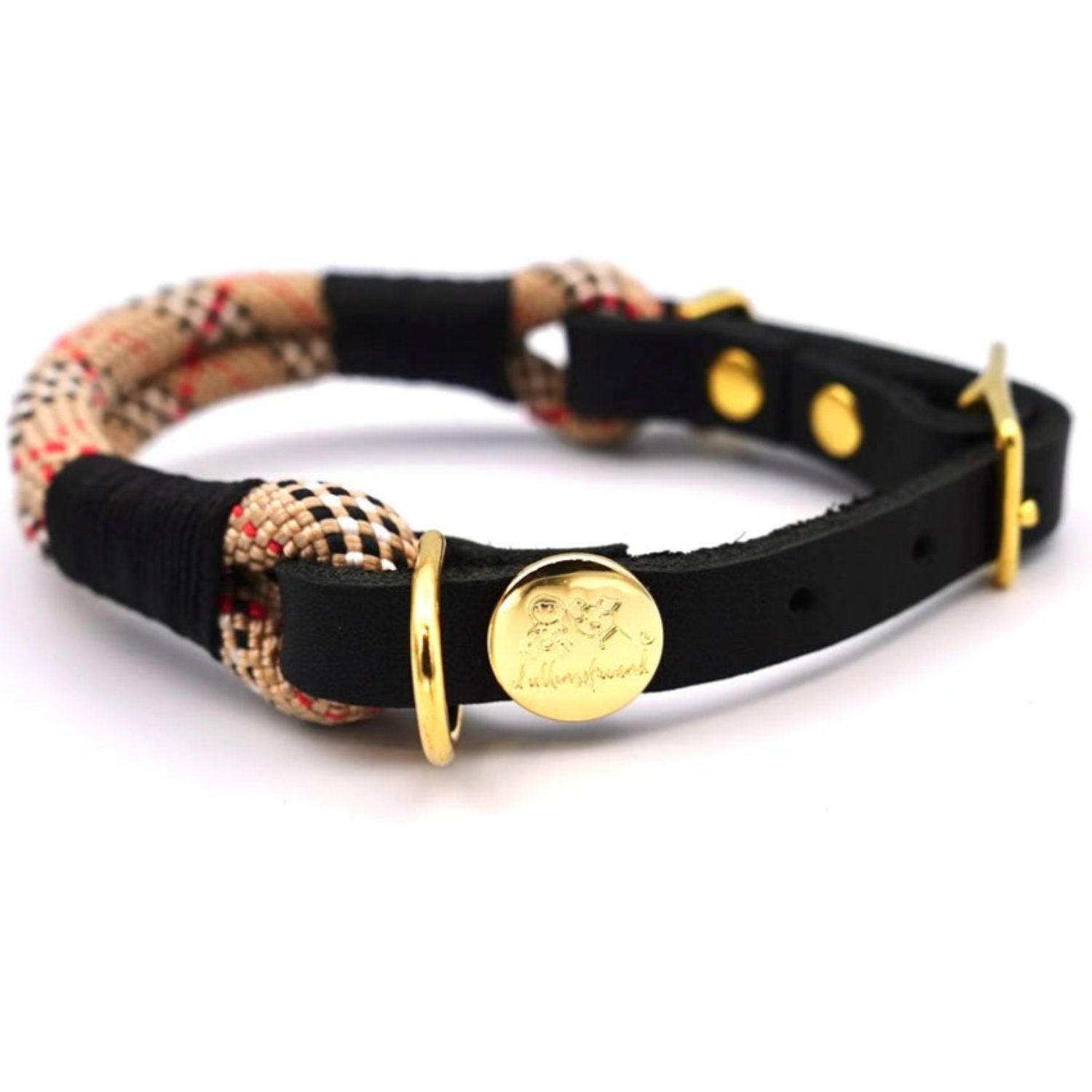 Tau-Leder-Halsband Classic