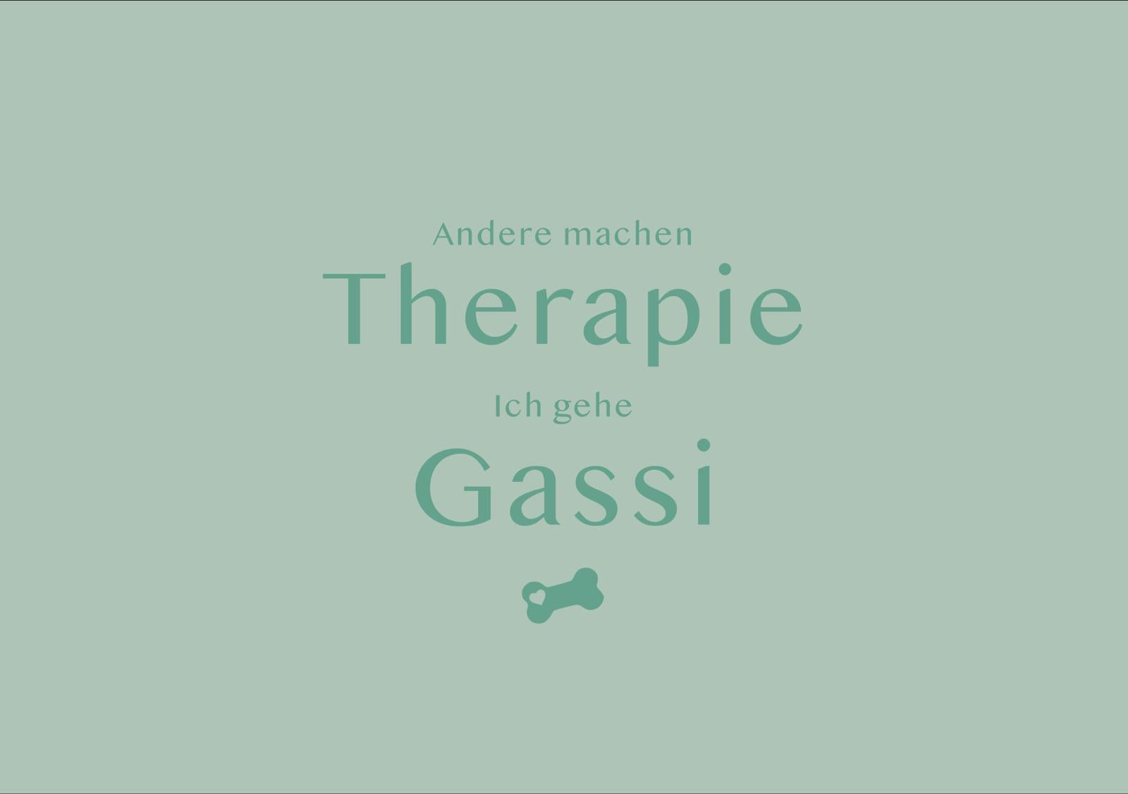 Andere machen Therapie...