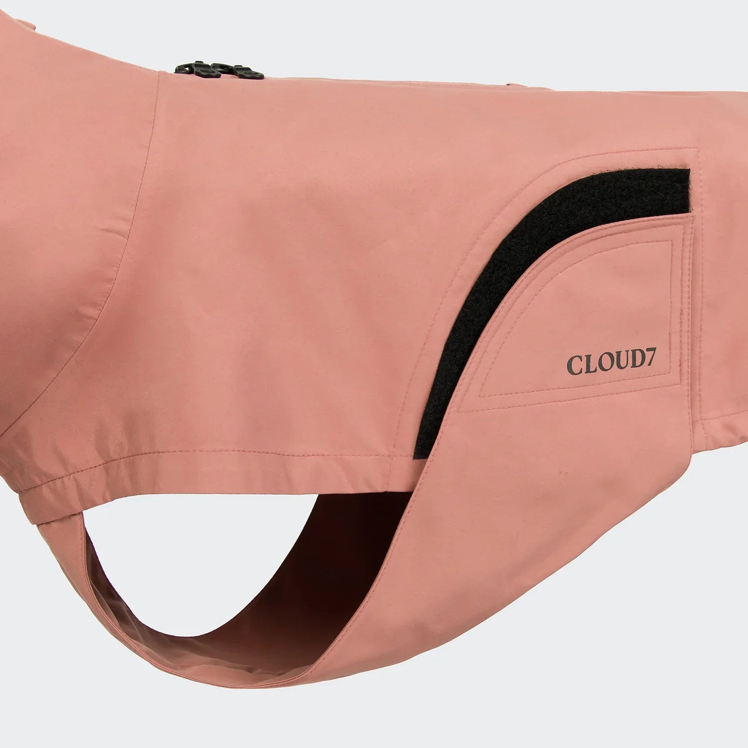 Dackel Hunderegenmantel Dublin 2.0 Faded Rose