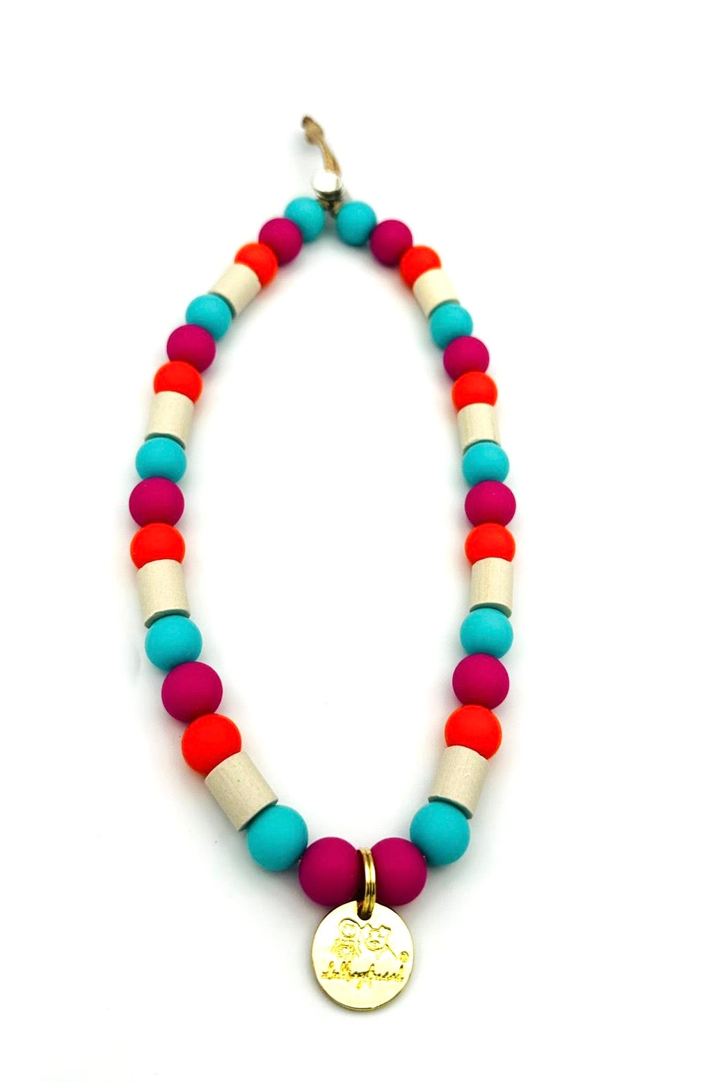 EM-Keramikkette Hellblau