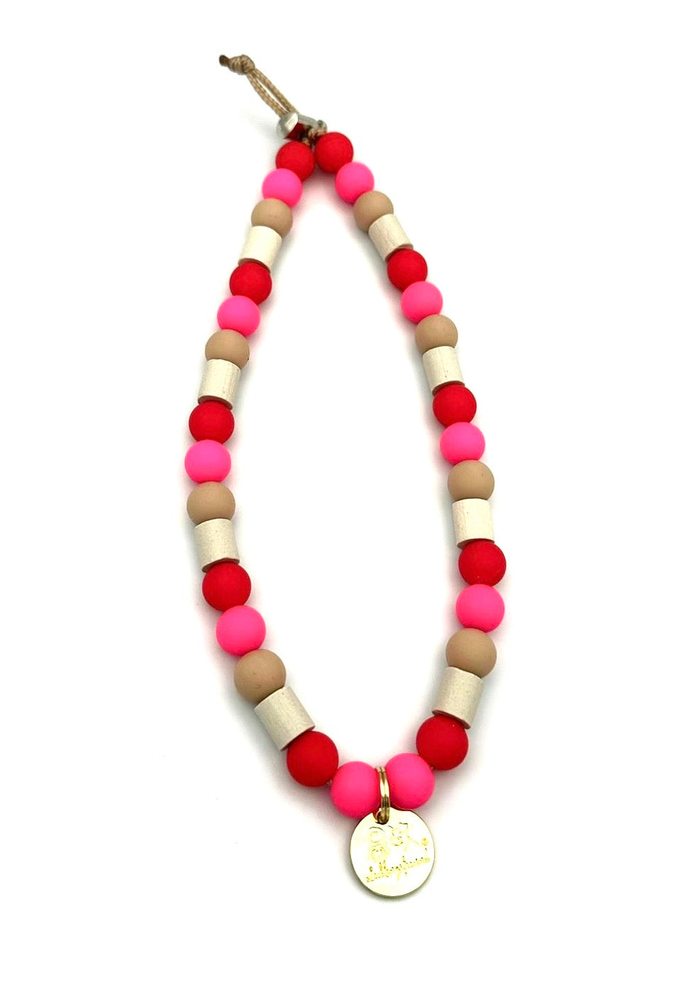 EM-Keramikkette PinkOrange