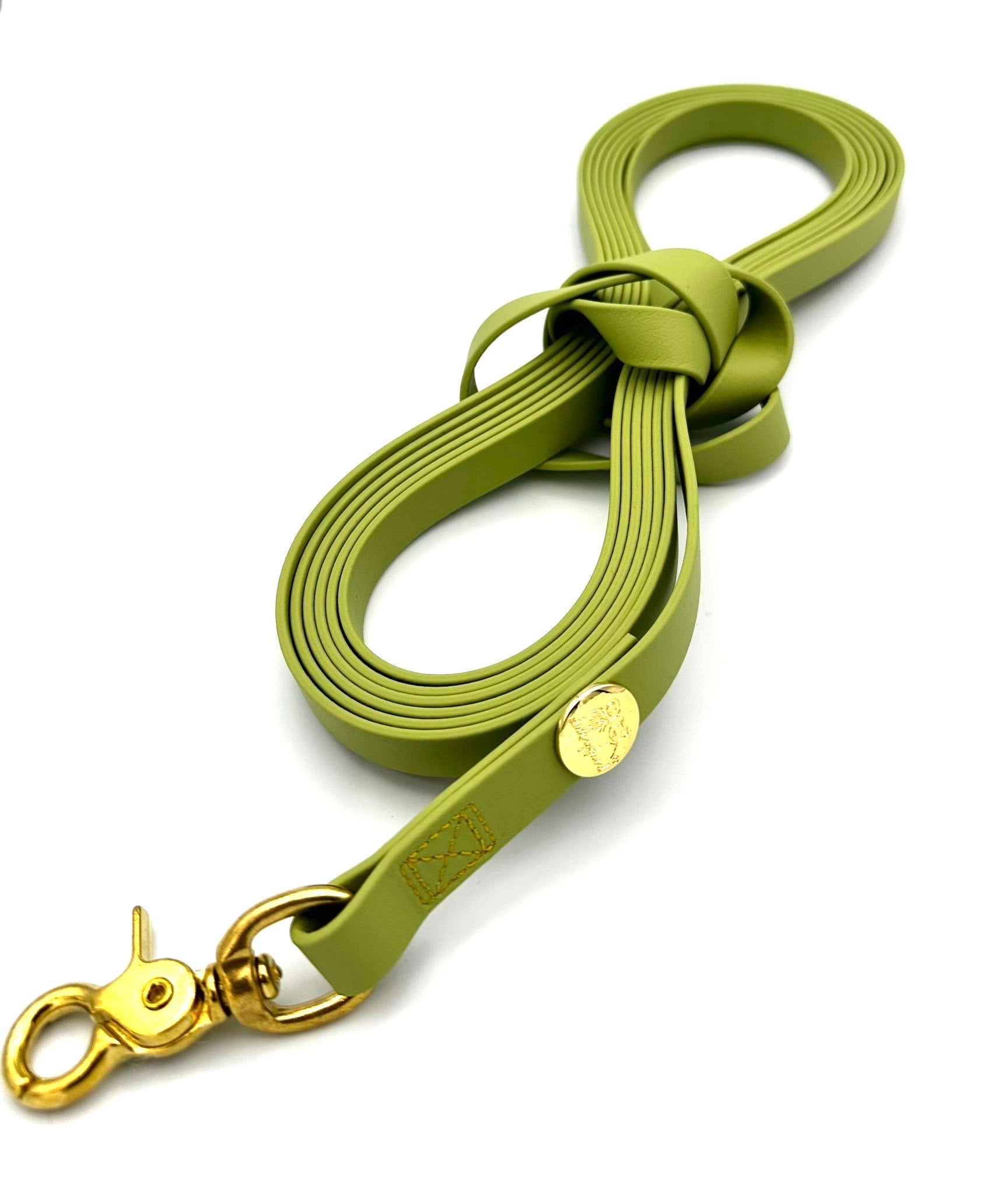 Schleppleine Biothane Pistazie