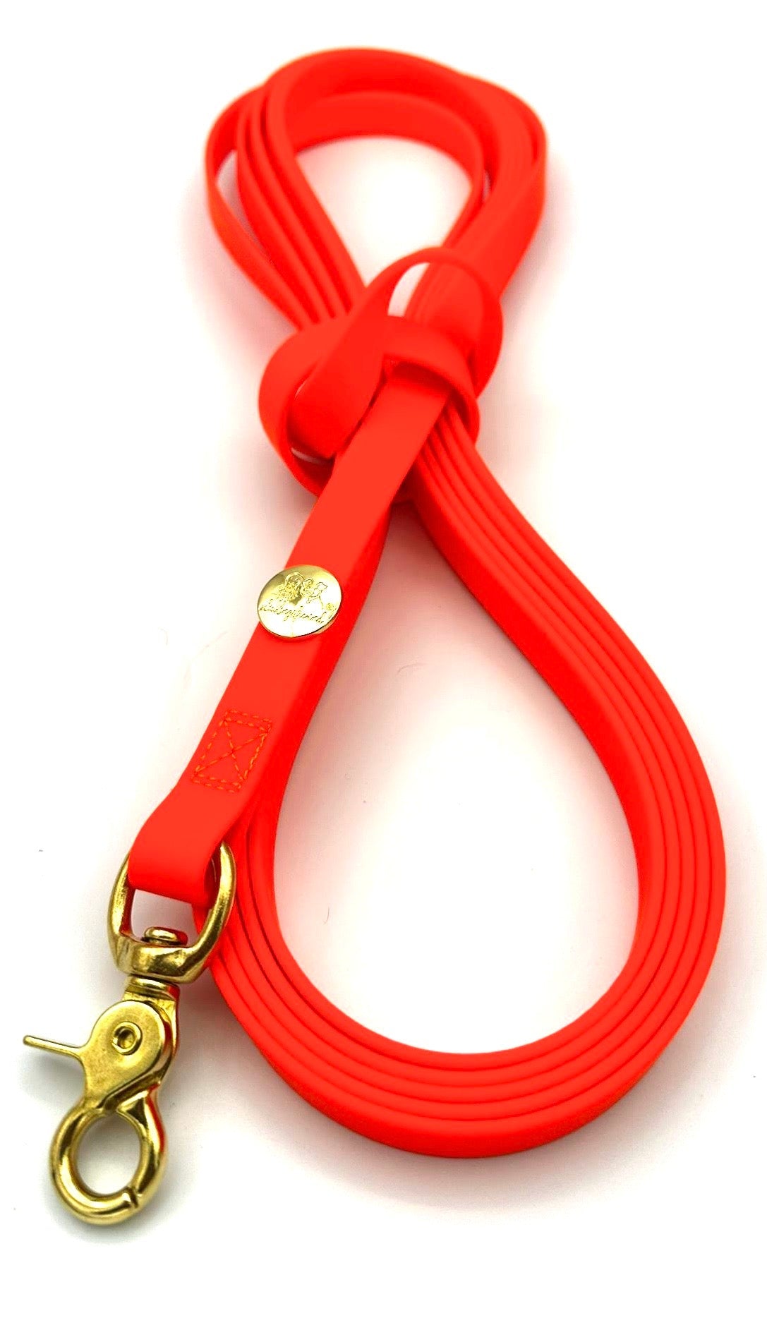 Schleppleine Biothane Neonorange