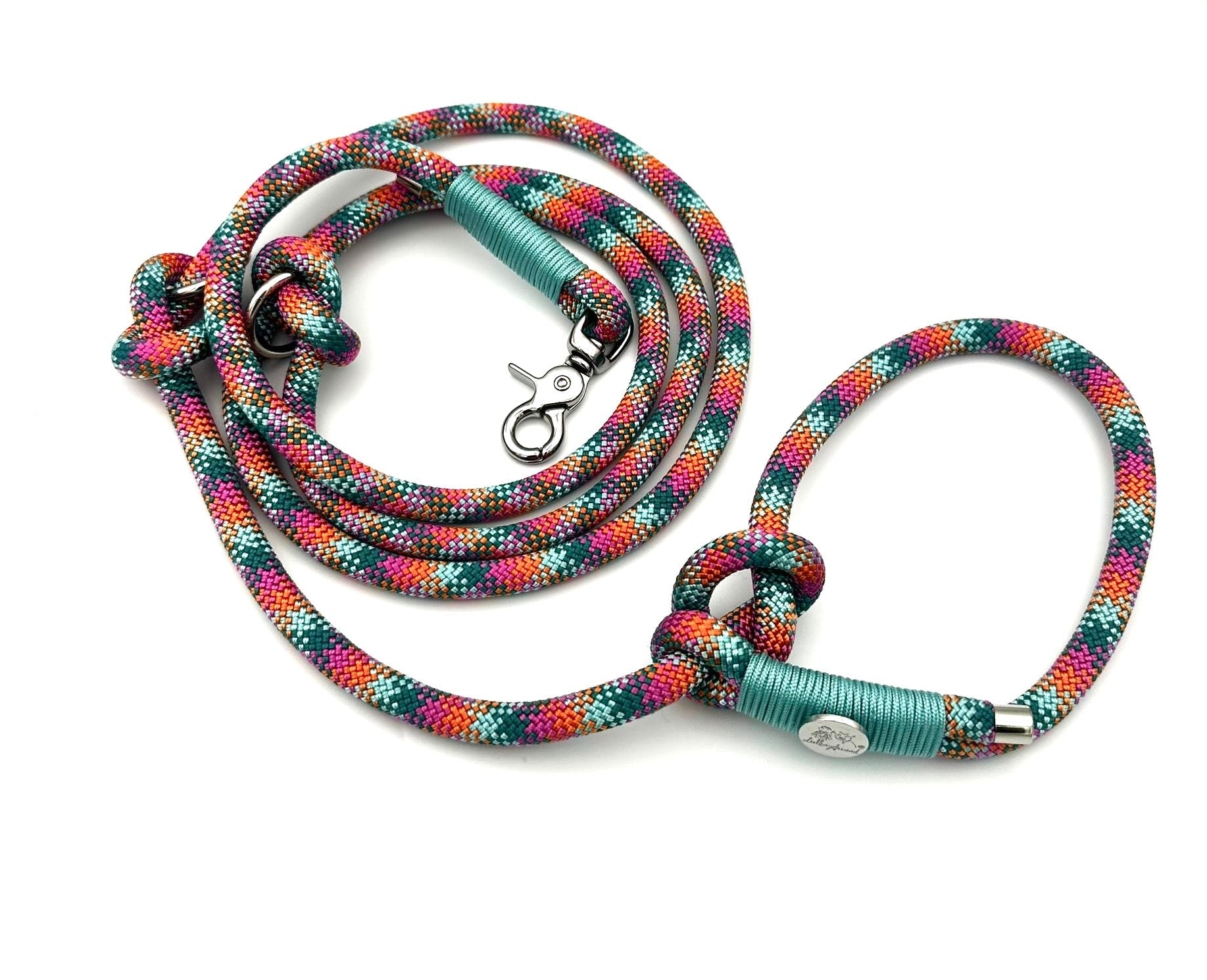 Retrieverleine Bohemian Mint