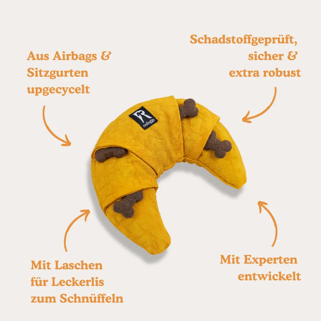 Schnüffelspielzeug Croissant