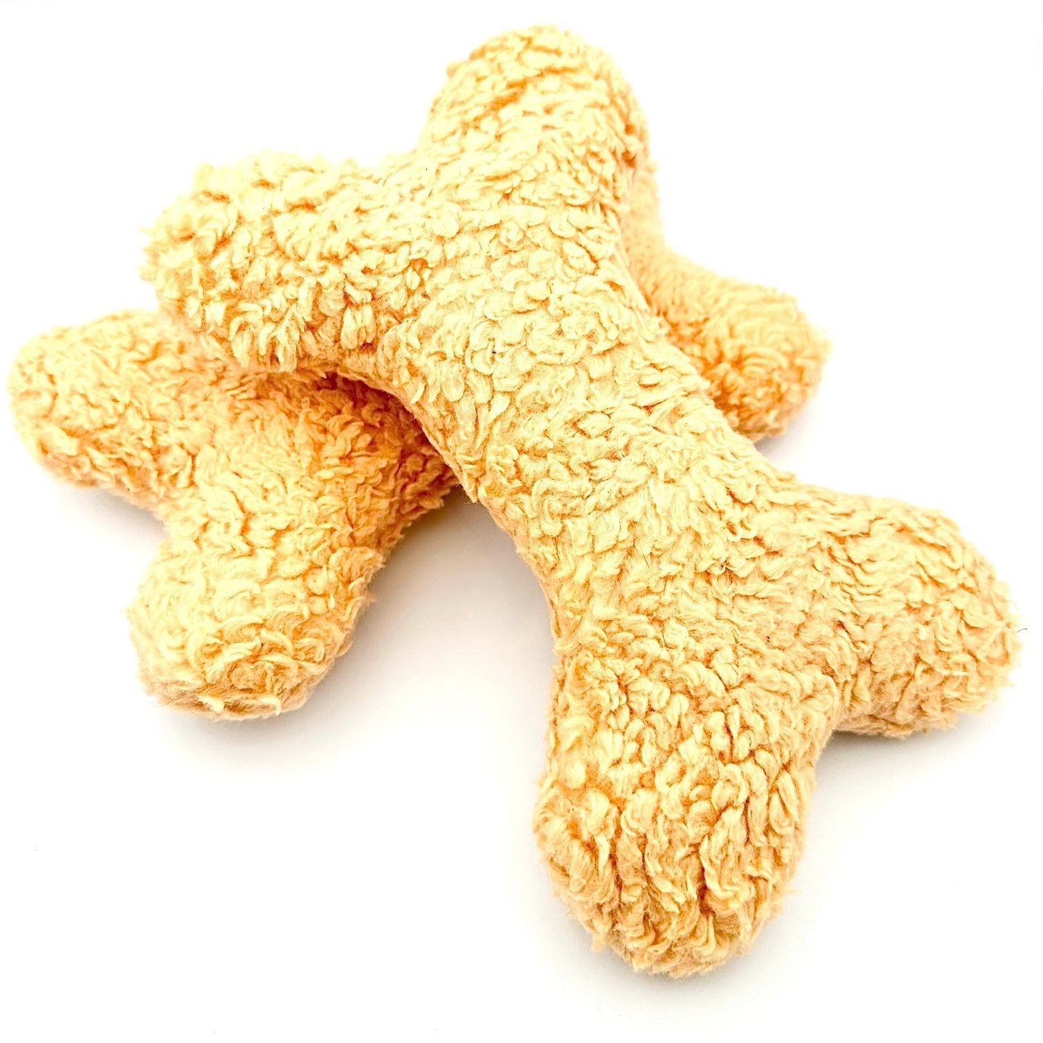 Baumwollknochen Plüsch Karamell