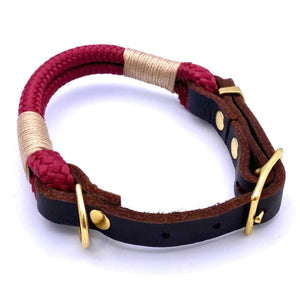 no.12 Tau-Leder-Halsband