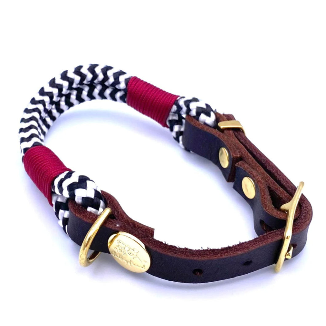 no.14 Tau-Leder-Halsband